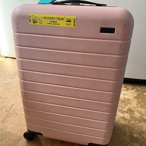 Away Travel Suitcase Bigger Carry On Light Pink